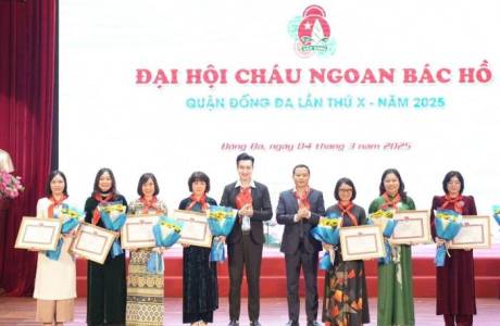 ĐẠI HỘI CHÁU NGOAN BÁC HỒ QUẬN ĐỐNG ĐA, LẦN THỨ X-NĂM 2025