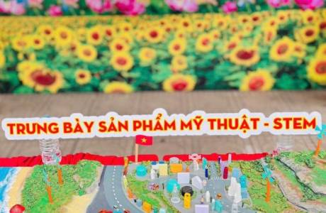 Hoạt động trưng bày sách, sản phẩm Mỹ thuật - STEM