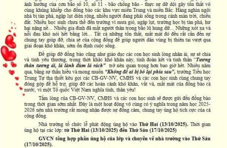 KẾT NỐI YÊU THƯƠNG – SẺ CHIA TRÁCH NHIỆM❣️❣️