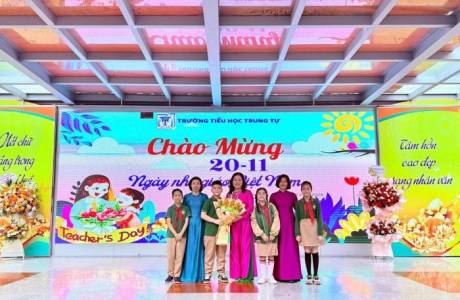 Ấm Áp Ngày Tri Ân – Học Sinh Trung Tự Hướng Về 20/11