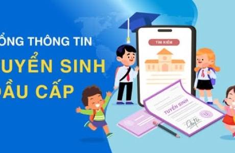THÔNG BÁO VỀ VIỆC VẬN HÀNH THỬ NGHIỆM TUYỂN SINH TRỰC TUYẾN VÀO LỚP 1 NĂM HỌC 2026 - 2027 (LẦN 1)