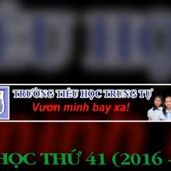 Tiểu học Trung Tự - Tổng kết năm học 2016 - 2017