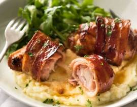 GÀ CUỘN BACON CHUẨN PHÁP