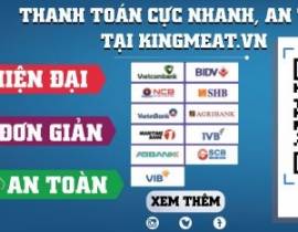 THANH TOÁN CỰC NHANH, AN TOÀN TẠI NGUYENHAFOOD.VN
