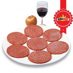 THỊT BÒ XAY-HAMBURGER 100GR/MIẾNG