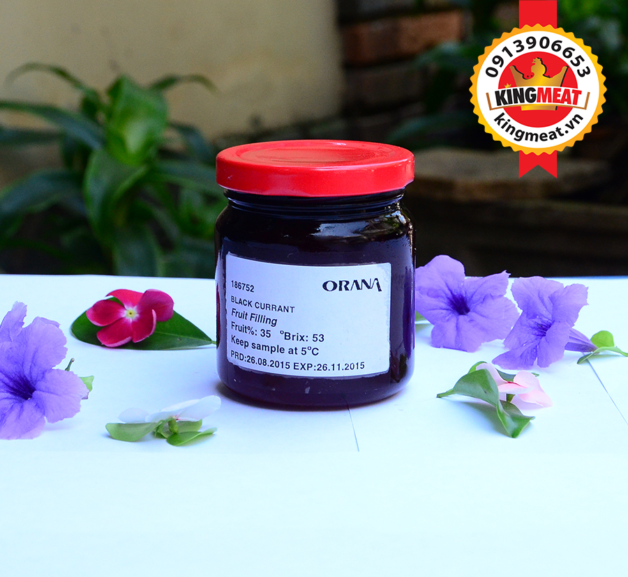 MỨT NHO ĐEN (BLACKCURRANT FILLING) 5KG/XÔ