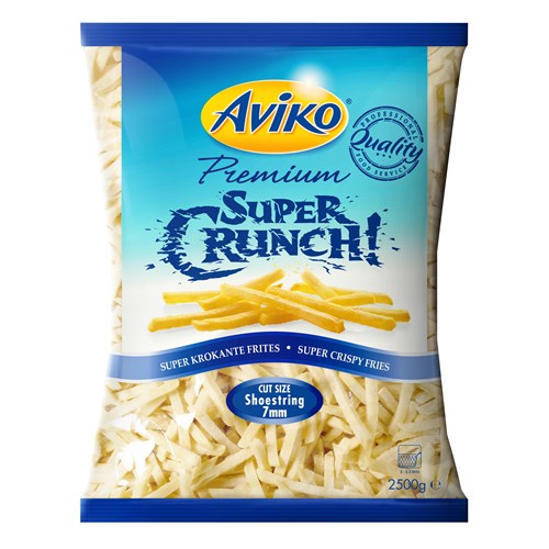 KHOAI TÂY CẮT THẲNG SIÊU GIÒN AVIKO SUPERCRUNCH SALT 1/4 - 7MM