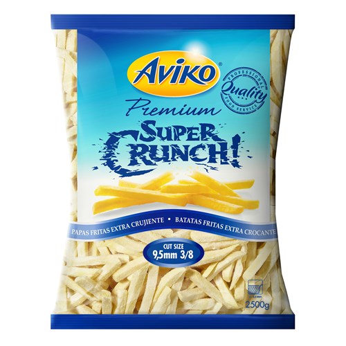 KHOAI TÂY CẮT THẲNG SIÊU GIÒN AVIKO SUPERCRUNCH SALT 3/8 - 9.5MM