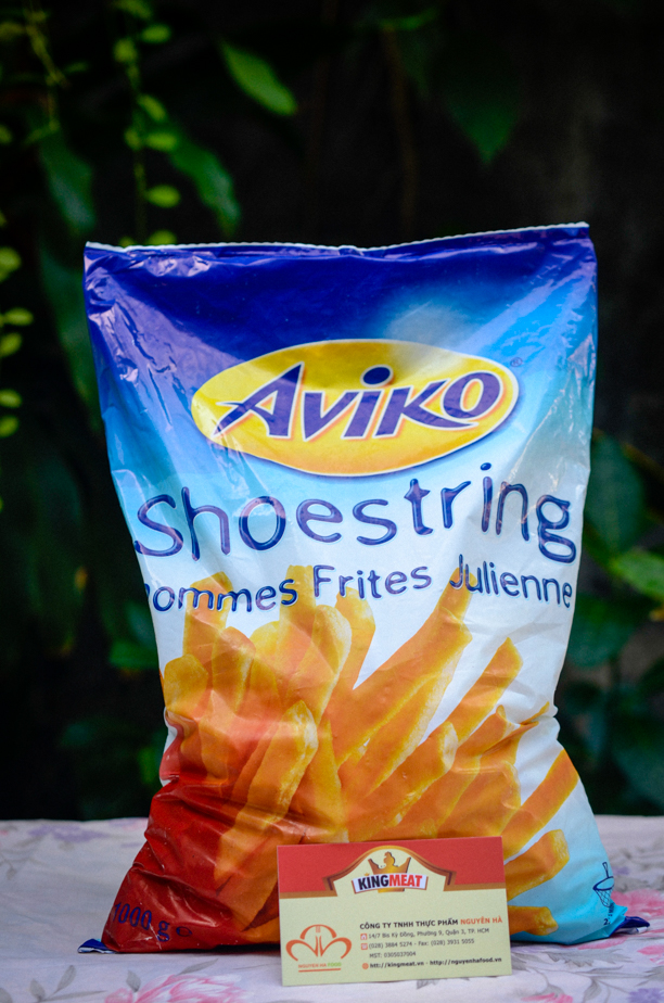 KHOAI TÂY CẮT THẲNG AVIKO POMMES FRIES JULIENNE SHOESTRING 7MM