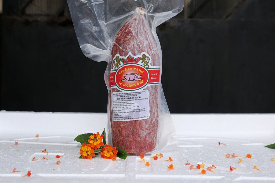 XÚC XÍCH KHÔ ĐAN MẠCH SALAMI DANOISE NGUYÊN KHỐI - DANISH (WHOLE)