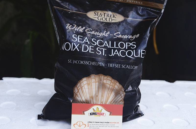 CỒI SÒ ĐIỆP MỸ - USA FOZEN SCALLOP SIZE 10-20 COUNT/LB