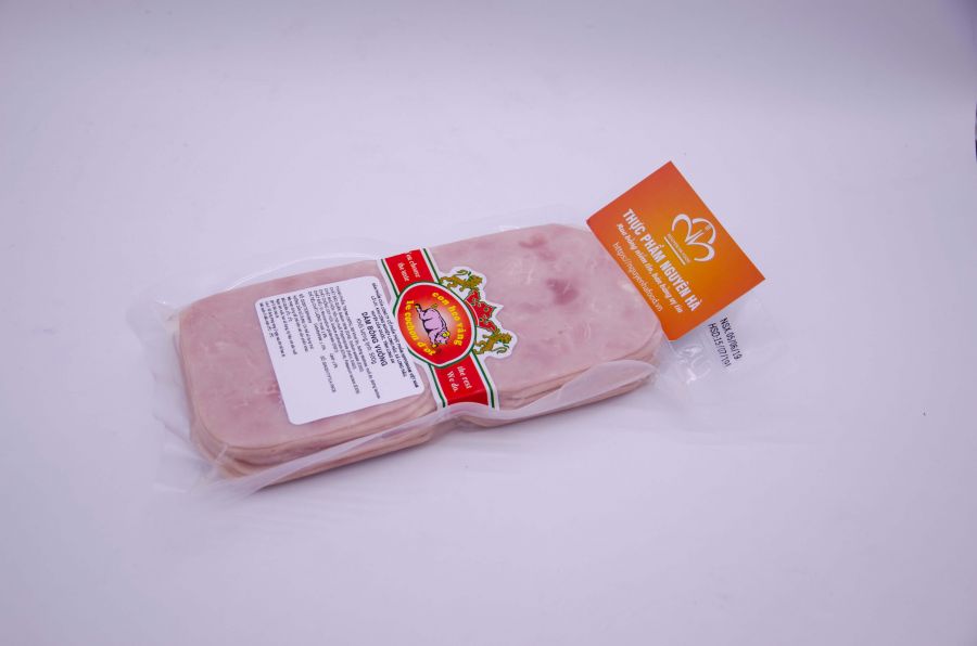 DĂM BÔNG VUÔNG (CẮT LÁT) - SQUARE HAM (SLICED) (500GR/GÓI)