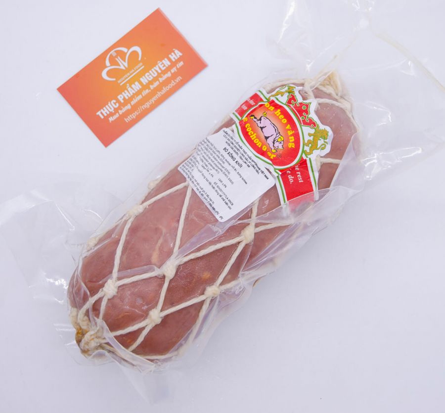 THĂN BÒ XÔNG KHÓI NGUYÊN KHỐI - SMOKED BEEF - SMOKED BEEF LOIN (WHOLE)-1KG/CỤC