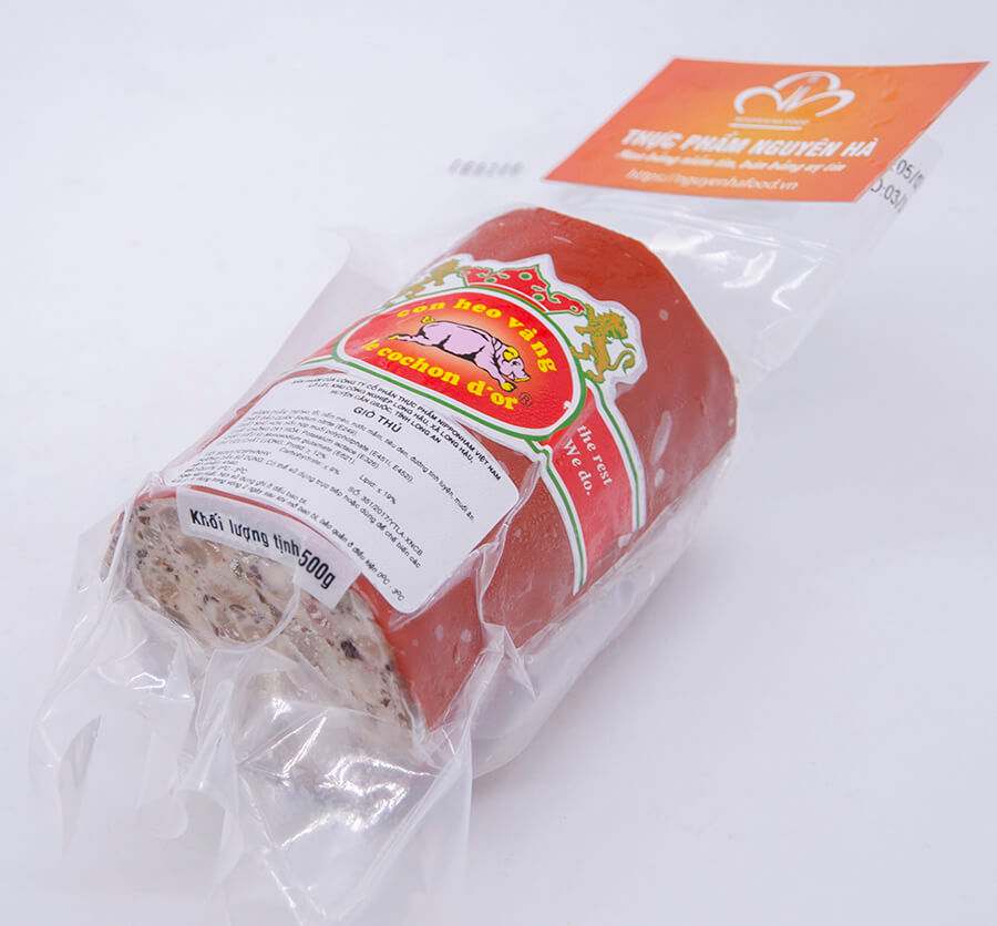 GIÒ THỦ VIỆT NAM PHI 8 (NGUYÊN KHỐI) - COLD CUT (WHOLE) - 500GR/GÓI