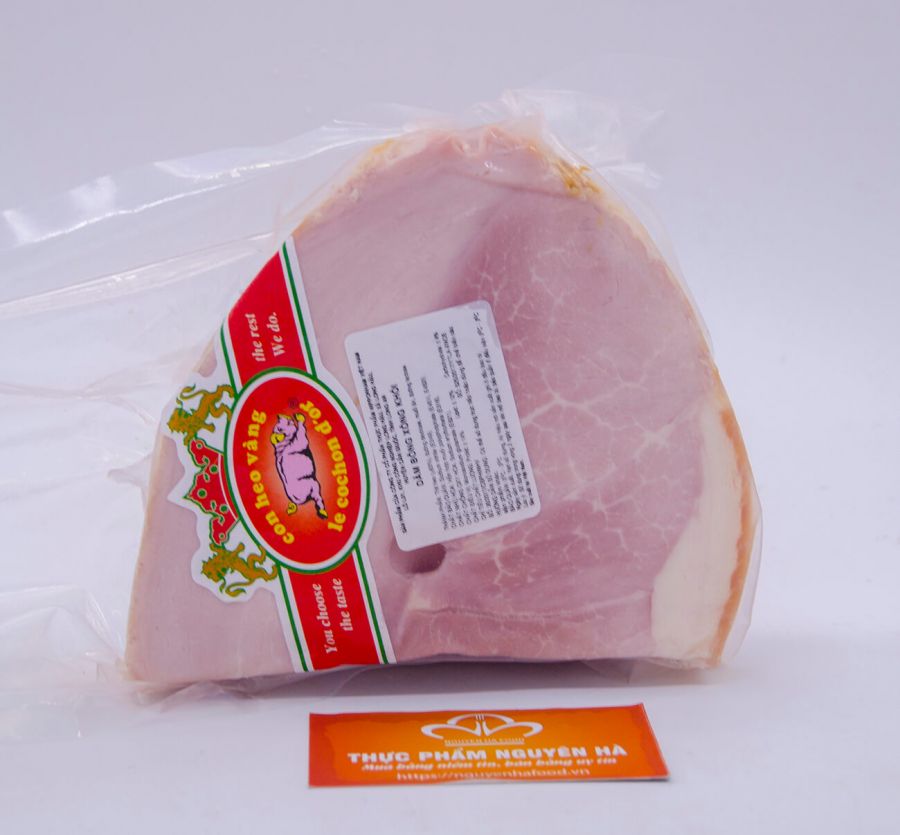 DĂM BÔNG XÔNG KHÓI NGUYÊN KHỐI 1/4 - 1/4 WHOLE SMOKED HAM