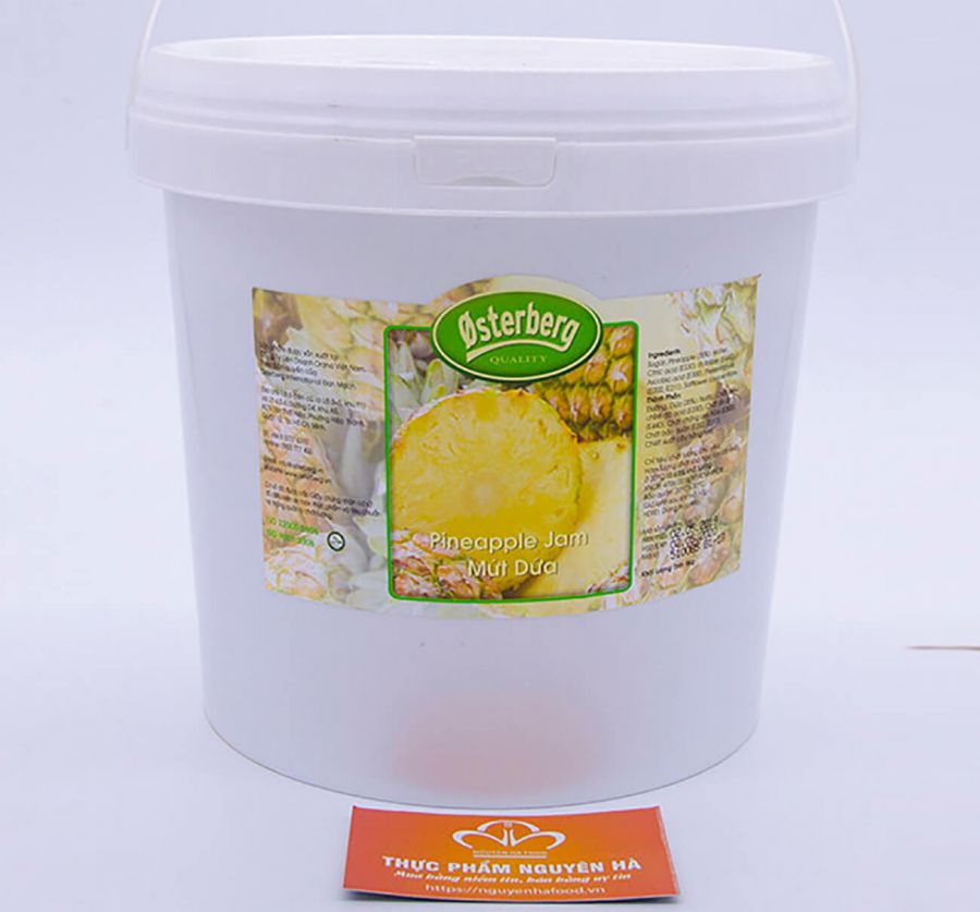 MỨT DỨA OSTERBERG – PINEAPPLE JAM OSTERBERG – 5KG/XÔ