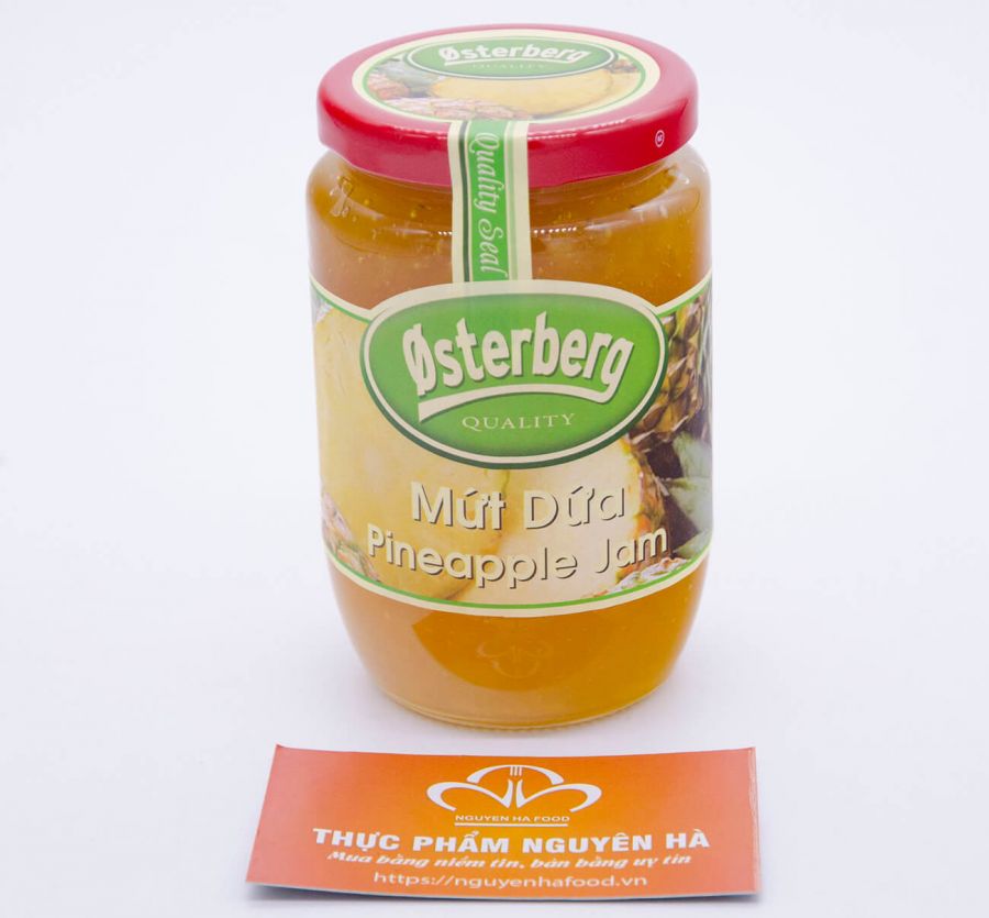 MỨT DỨA OSTERBERG – PINEAPPLE JAM OSTERBERG – 425 GR/HỦ