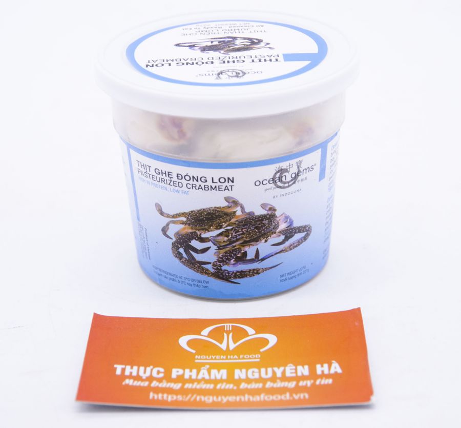 THỊT THÂN TRÊN GHẸ (JUMBO LUMP) – PASTEURIZED CRABMEAT (227 GRAM / HỘP)