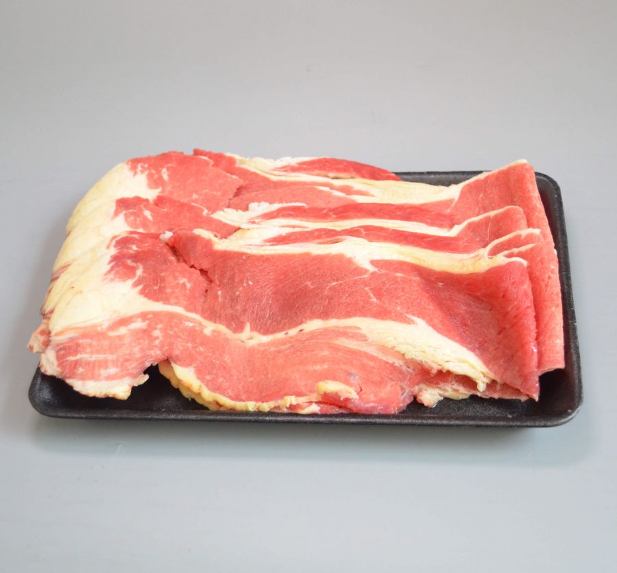 GẦU BÒ ÚC ĐÔNG LẠNH KHAY 350GRAM - PE BRISKET (VĨ BÀO MỎNG)