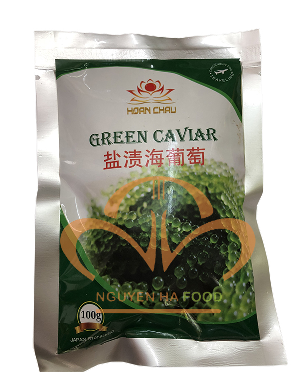 RONG NHO KHÔ GREEN CAVIAR GÓI 100GR