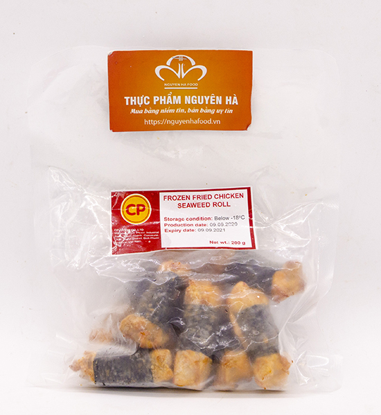 Gà Cuộn Rong Biển - Seaweed Chicken Roll