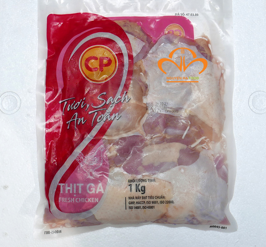 THỊT ĐÙI GÀ RÚT XƯƠNG 1KG/GÓI