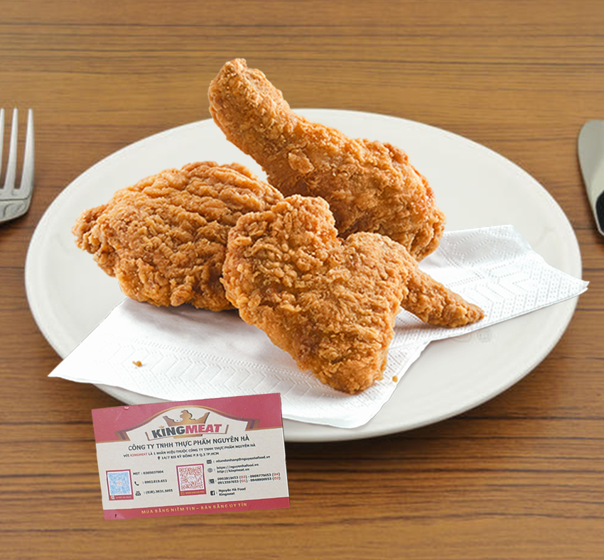 Cánh Gà Chiên Cay CP - Fried Spicy Chicken Wing