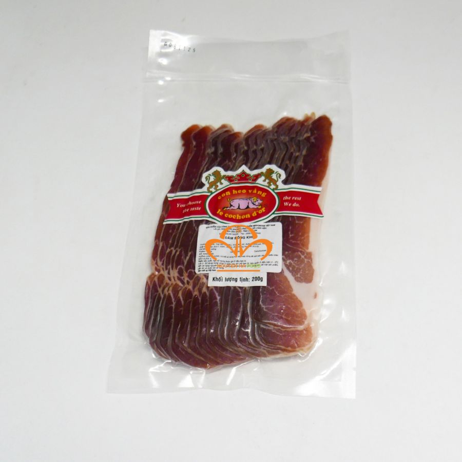 DĂM BÔNG KHÔ CẮT LÁT (JAMBON) GÓI 200GR