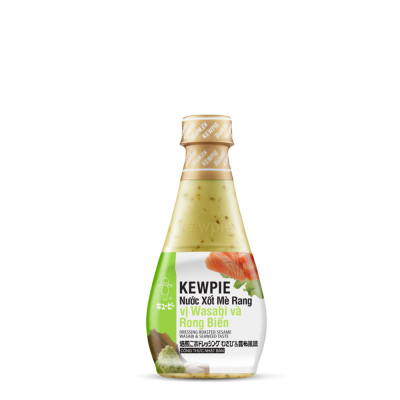 Nước Xốt Mè Rang Vị Wasabi và Rong Biển Kewpie Chai 210ml