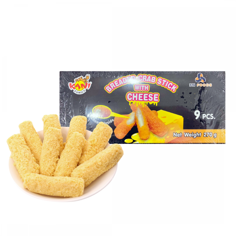 Thanh Cua Tẩm Bột Phô Mai - Breaded Cheese Crab Stick