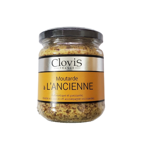 Mù Tạt Nguyên Hạt Clovis - Whole Grain Mustard