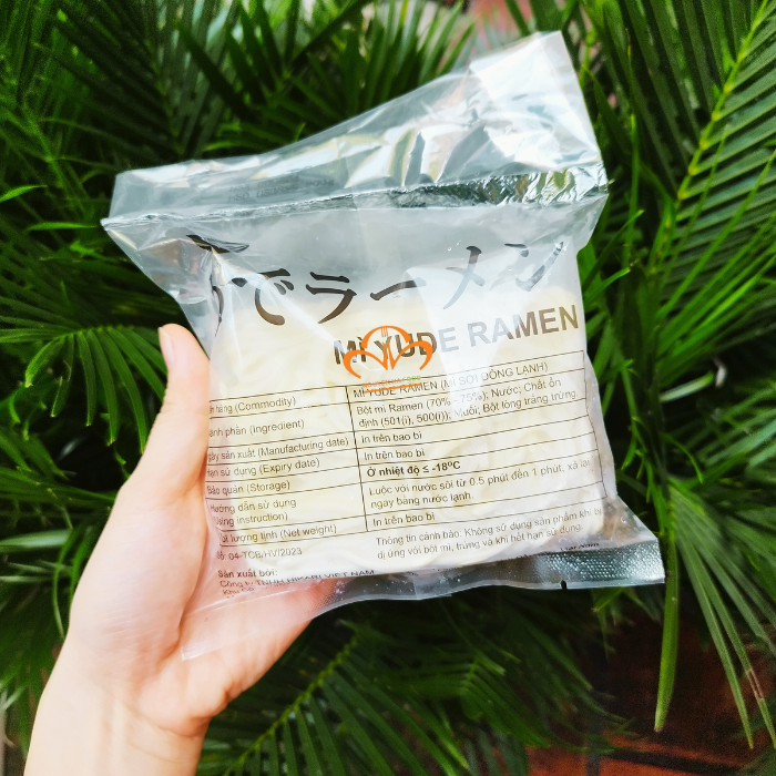 Mì Ramen Luộc Cấp Đông