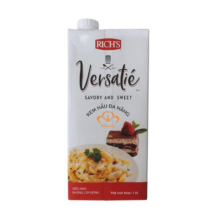 KEM NẤU ĂN RICH- RICH COOKING CREAM VERSATIE-HỘP 1 L
