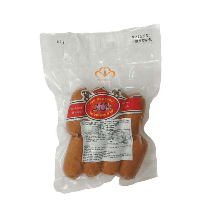 Xúc Xích Sài Gòn Xông Khói 30Gr - Smoked Saigon Sausage