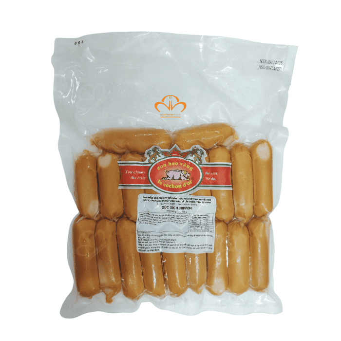 Xúc Xích Đức Xông Khói 25Gr - Smoked German Sausage 25Gr