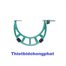 Panme đo ngoài điện tử với phần đe có thể hoán đổi được.Insize 3506-400A 300-400mm/0.001mm