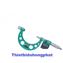 Panme đo ngoài điện tử với phần đe có thể hoán đổi được INSIZE 3506-150A 0-150mm/0.001mm