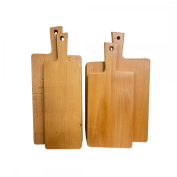 TC22 - THỚT CHỮ NHẬT TAY CẦM GỖ BEECH