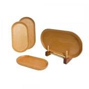 KV23 - Khay Oval gỗ Beech