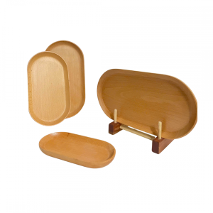 KV23 - Khay Oval gỗ Beech