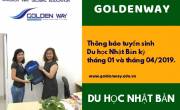 Tuyển sinh du học Nhật Bản kỳ tháng 4/2020