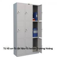 Tủ Sắt - Tủ Hồ Sơ tại CH Nội Thất Trương Hooàng TP.HCM (locker 9 ô)