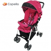 Xe đẩy em bé Capella Compact - Hồng