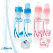 BỘ QUÀ TẶNG MÀU HỒNG OWL GỒM 02 BÌNH CỔ HẸP V