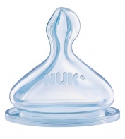 Ty Thay Bình Sữa Cổ Rộng Núm Silicone