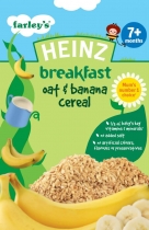 Ngũ cốc Yến mạch & chuối Heinz