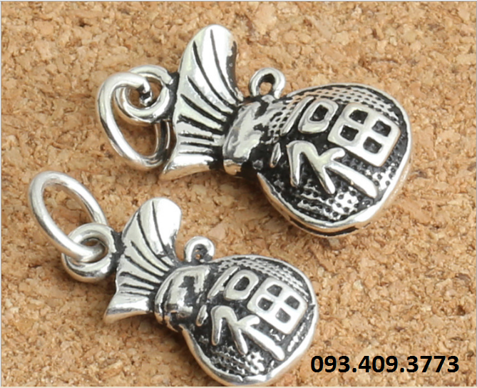 PHỤ KIỆN CHARM  BẠC PHẬT GIÁO TÂY TẠNG - PKB02