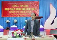 Ban chấp hành Hội Doanh nghiệp nhỏ và vừa tỉnh Nghệ An hội nghị lần thứ 5