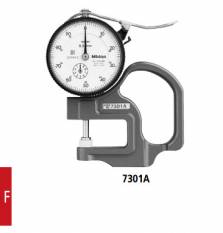 Thước đô độ dày màng mỏng 7301A Mitutoyo ( 0-10mm/0.01 )