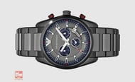 Đồng hồ Armani AR6037 trên tay quý ông.